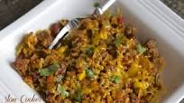Slow Cooker Southwestern Casserole - Dump and Go Dinner Slow Cooker Southwestern Casserole - Dump and Go Dinner