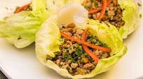 Pork mince lettuce cups Pork mince lettuce cups