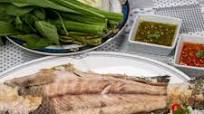 Salt Baked Fish - Pla Pao Glua Salt Baked Fish - Pla Pao Glua