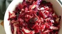 Red Cabbage Slaw with Beets Red Cabbage Slaw with Beets