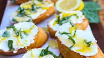 Lemon Ricotta Bruschetta Lemon Ricotta Bruschetta