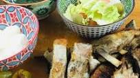 Tender Lamb Ribs baked in the oven Tender Lamb Ribs baked in the oven
