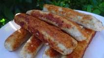 Homemade Chicken & Bacon Sausages Homemade Chicken & Bacon Sausages