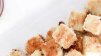 Crispy Pan Fried Tofu Nuggets Crispy Pan Fried Tofu Nuggets