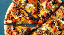 Refried Bean-Taco Pizza Refried Bean-Taco Pizza