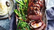 Sticky glazed slow-roasted pork Sticky glazed slow-roasted pork