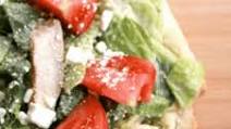 Chicken Caesar Salad Pizza Chicken Caesar Salad Pizza