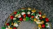 Christmas Antipasto Wreath Recipe Christmas Antipasto Wreath Recipe