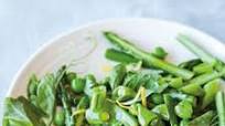 Pea and Asparagus Salad with Meyer Lemon Dressing Pea and Asparagus Salad with Meyer Lemon Dressing