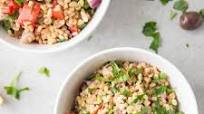Greek-Style Barley Salad Recipe Greek-Style Barley Salad Recipe