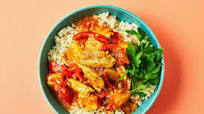 Balanced Filipino Chicken Afritada with Brown Rice Balanced Filipino Chicken Afritada with Brown Rice