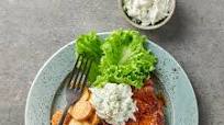 Kotlett med tzatziki Kotlett med tzatziki
