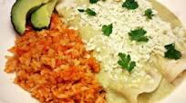 Cheese Enchiladas with Avocado Salsa Cheese Enchiladas with Avocado Salsa
