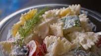 Creamy Greek Pasta Salad with Feta Creamy Greek Pasta Salad with Feta