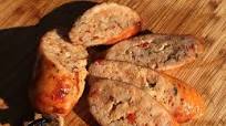 Homemade Chicken Sausage {Roasted Peppers and Basil} Homemade Chicken Sausage {Roasted Peppers and Basil}