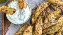 Roasted Dill Pickle Potato Wedges Roasted Dill Pickle Potato Wedges
