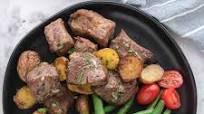 Air Fryer Steak Bites and Crispy Potatoes Recipe Air Fryer Steak Bites and Crispy Potatoes Recipe
