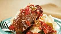 Slow-Cooker Saucy Swiss Steak Recipe Slow-Cooker Saucy Swiss Steak Recipe