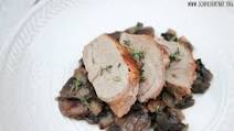 Wild Boar Tenderloin with Mushrooms Wild Boar Tenderloin with Mushrooms