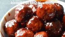Instant Pot BBQ Meatballs Instant Pot BBQ Meatballs
