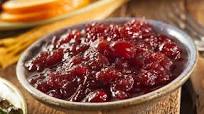 FRESH CRANBERRY SAUCE WITH ORANGE & CINNAMON FRESH CRANBERRY SAUCE WITH ORANGE & CINNAMON