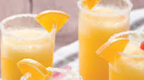 Frozen Sunrise Margaritas Frozen Sunrise Margaritas