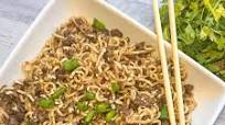 Ground Mongolian Beef Ramen Ground Mongolian Beef Ramen