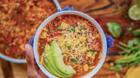 Low Carb Chipotle Chicken Tortilla Soup Low Carb Chipotle Chicken Tortilla Soup