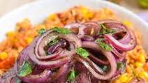 Sizzling Mexican Steak with Rice and Beans Sizzling Mexican Steak with Rice and Beans