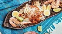 Pansit Palabok (Rice Noodles with Shrimp Sauce) Pansit Palabok (Rice Noodles with Shrimp Sauce)