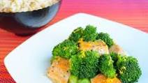 5-Ingredient Salmon and Broccoli Stir-Fry 5-Ingredient Salmon and Broccoli Stir-Fry