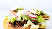 Beef Tostada Recipe Beef Tostada Recipe