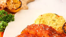 Honey Sriracha Glazed Salmon in the Air Fryer Honey Sriracha Glazed Salmon in the Air Fryer