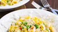 Chicken Pot Pie Noodles Chicken Pot Pie Noodles