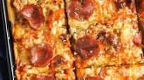Easy Sheet Pan Pizza Easy Sheet Pan Pizza