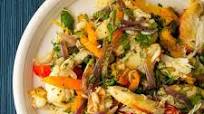 Greek Warm Crab Salad with Peppers Greek Warm Crab Salad with Peppers