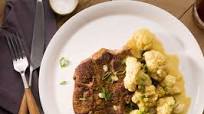 Lamb Chops With Curried Cauliflower Lamb Chops With Curried Cauliflower