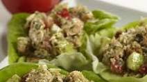 Salmon Pesto Lettuce Wraps Salmon Pesto Lettuce Wraps