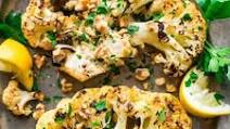 Grilled Cauliflower Steaks Grilled Cauliflower Steaks