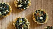 Mini Greek Spinach Pies Mini Greek Spinach Pies
