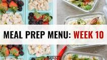 Meal Prep Menu: 2022 Week 10 Meal Prep Menu: 2022 Week 10