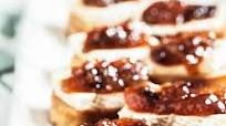Brie and Fig Crostini Brie and Fig Crostini