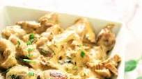 Creamy Keto Stroganoff Mushrooms Creamy Keto Stroganoff Mushrooms