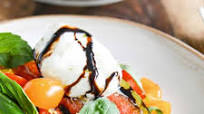 Honey Grilled Watermelon Caprese Salad Honey Grilled Watermelon Caprese Salad