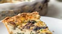 Spinach and Mushroom Quiche (Vegetable Quiche) Recipe Spinach and Mushroom Quiche (Vegetable Quiche) Recipe