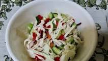 Thai Crunch Salad with Peanut Dressing Thai Crunch Salad with Peanut Dressing