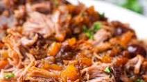 Slow Cooker Pork with Cranberry-Pineapple Sauce Slow Cooker Pork with Cranberry-Pineapple Sauce
