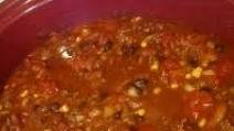 Delicious crock-pot deer meat chili. Delicious crock-pot deer meat chili.