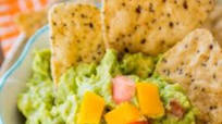 Simple Mango Guacamole Simple Mango Guacamole