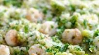 Lemony Shrimp Risotto with Broccoli Lemony Shrimp Risotto with Broccoli
